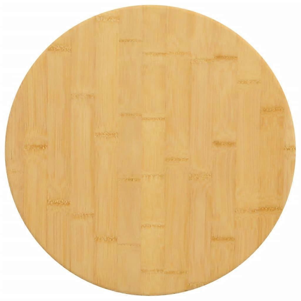 Table Bamboo 50x4 Cm Size, Natural Bamboo Material, Tabletop For Home Garden