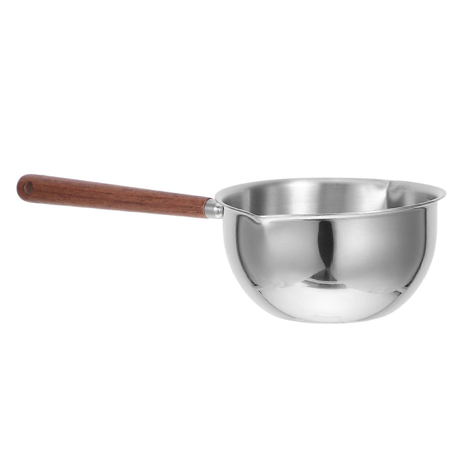 Modern Kitchen Tool Steel Soup Ladle 3Pcs Ergonomic Long Handle For Safe Serving Perfect For Sauces And Stews Preparation