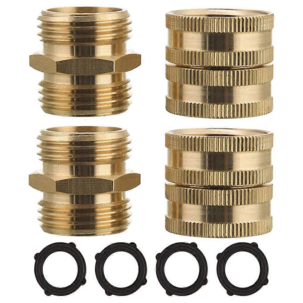 8Pairs Garden Hose Adapter with Quick Connector for High Pressure Use