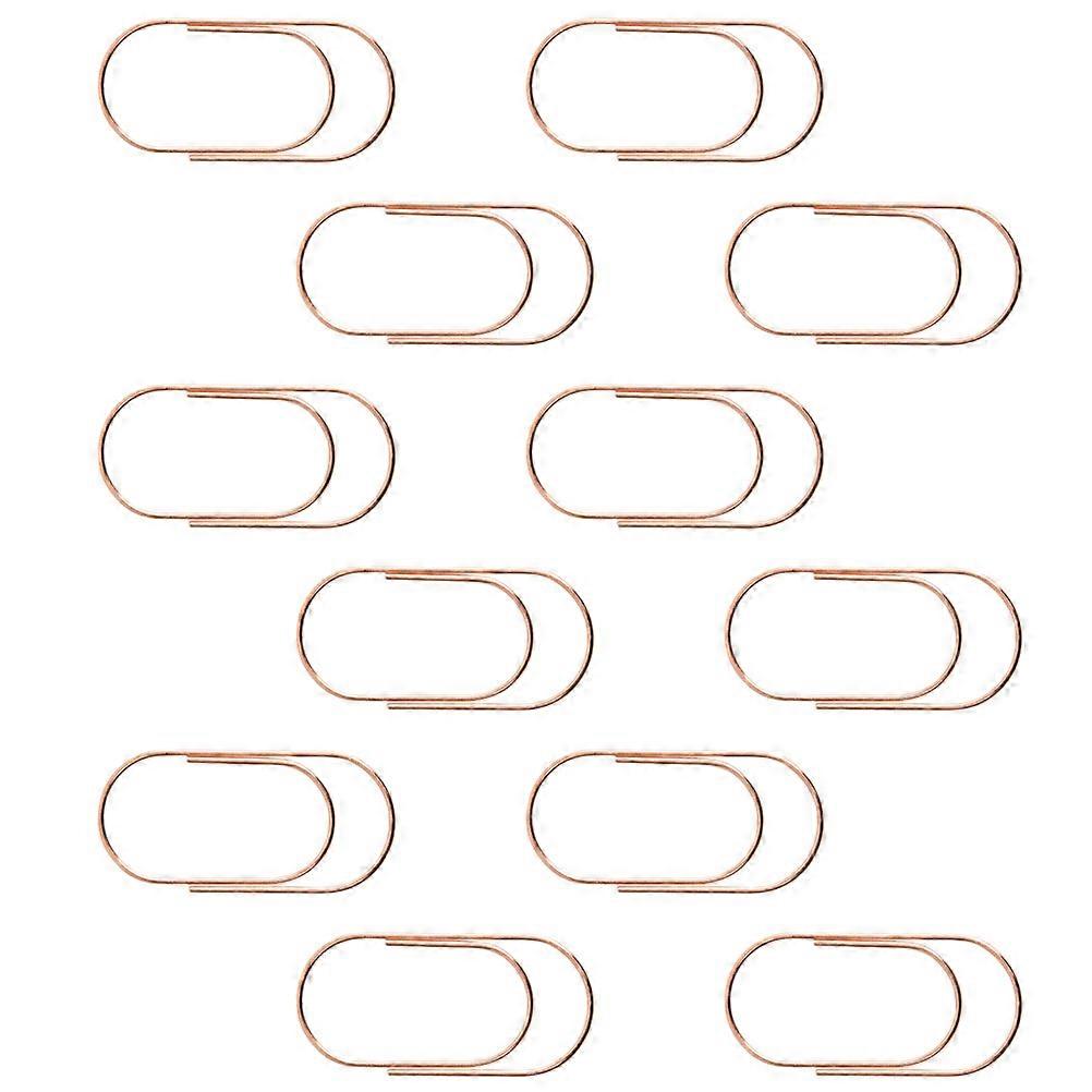 Metal Paper Clips Assorted Color for Office Use 20Pcs Simple