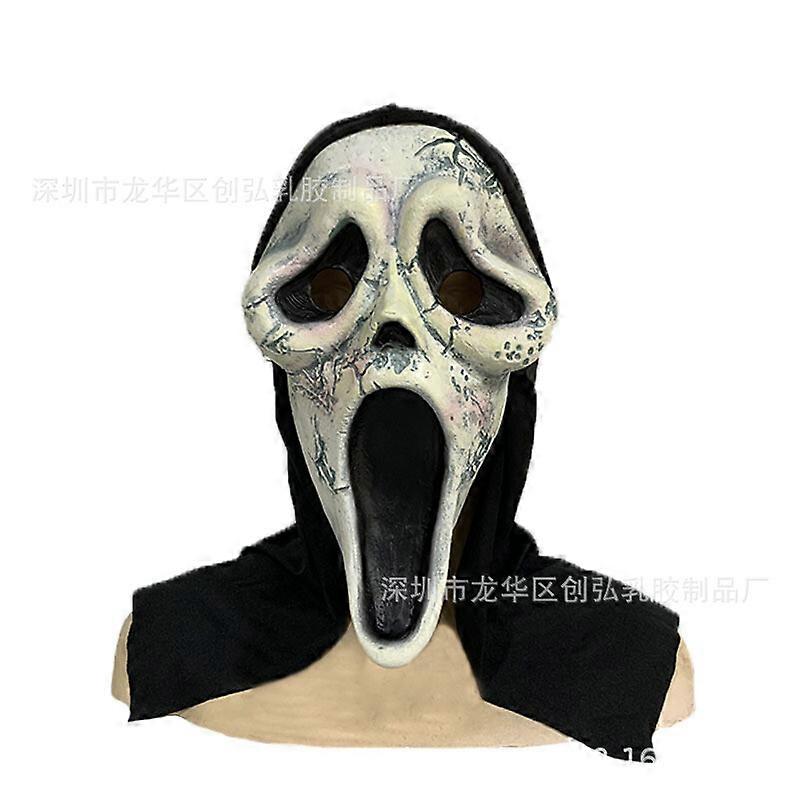Cosplay Scream 6 Ghostface Masks Halloween Scary Skull Killer Masks Latex Props