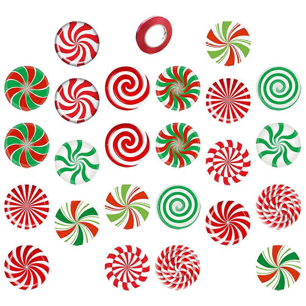 72 Sheets Christmas Decorations For Tree Assorted Color Holiday Party Photo Prop
