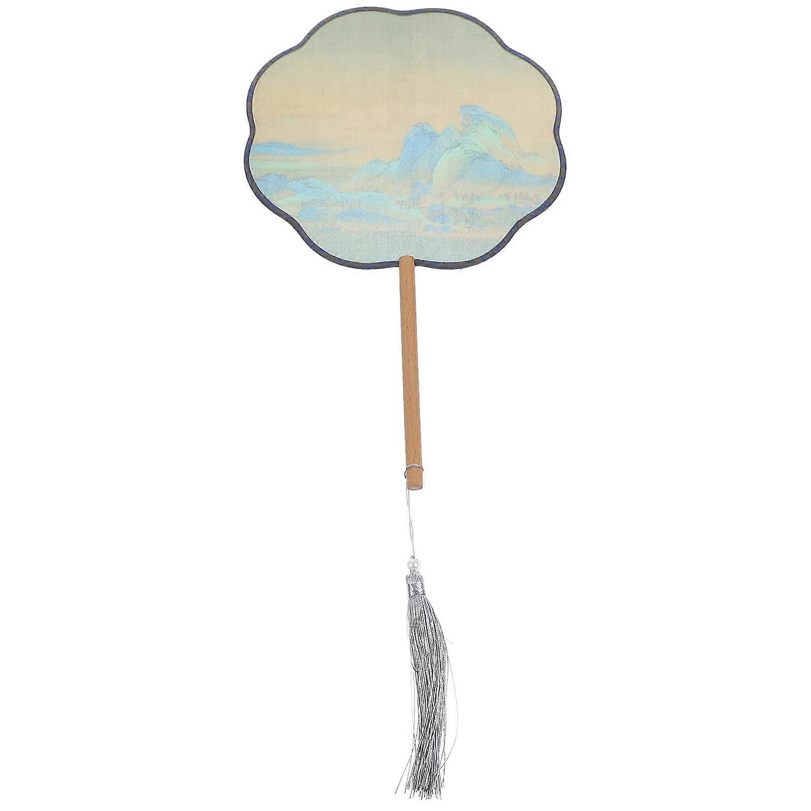 Chinese Style Hand Fan for Dance Performance 3Pcs Lightweight Handheld Fans