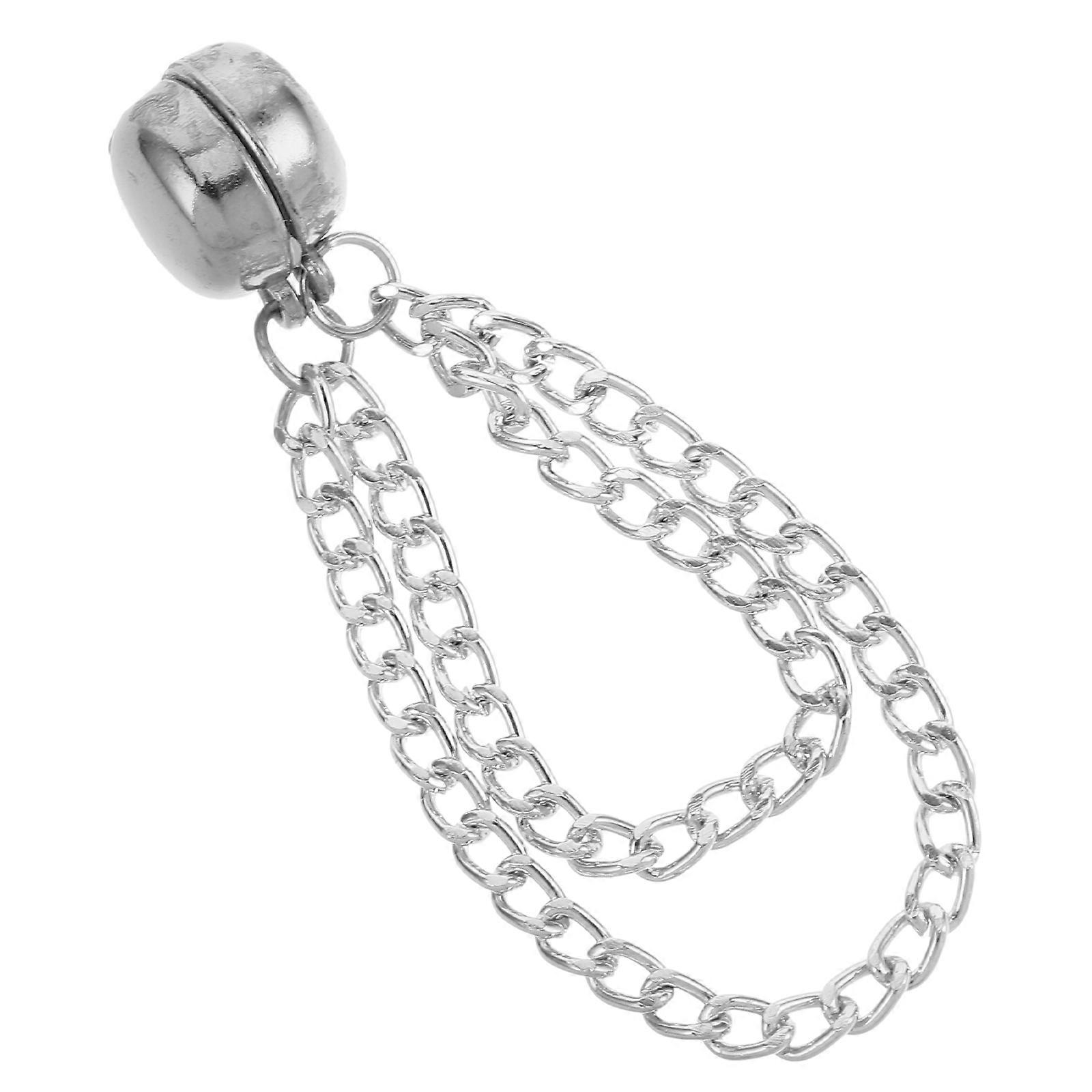 Multi Function Magnetic Clothing Clips Silver Alloy Clip for Clothes 4Pcs