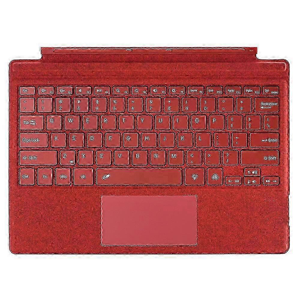 Microsoft Surface Pro 7+/7/6/5/4/3 Clavier Bluetooth rétroéclairé avec Touchpad_Gift pour G