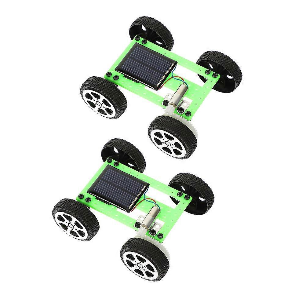 Educational Engineering Kit Solar Powered Car for Kids 10Pcs Stem Activity Toy