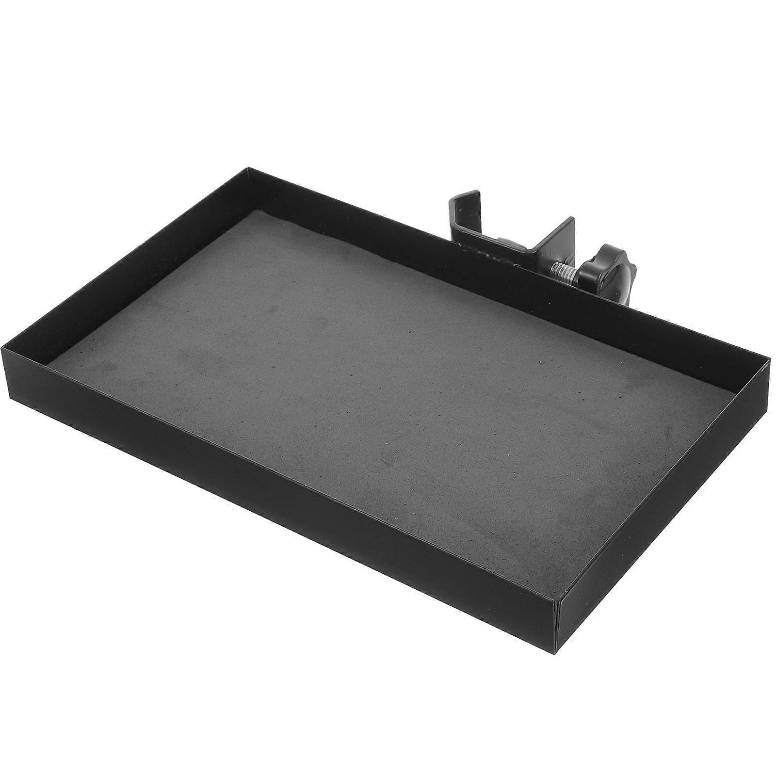 Mic Storage Tray Metal Multipurpose Microphone Support Tray 2Pcs