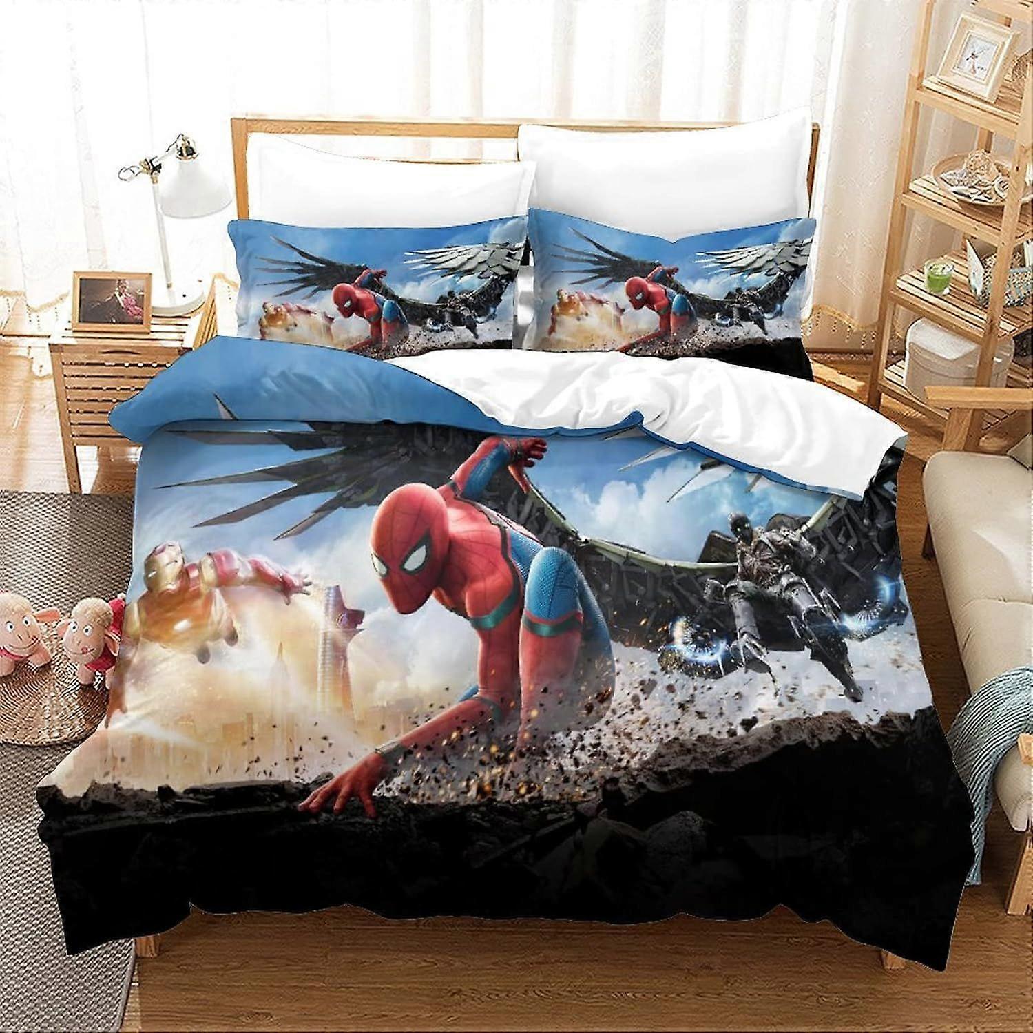 xzz766 Duvet Cover Iron Man Movie Poster Duvet Cover 140X200CM