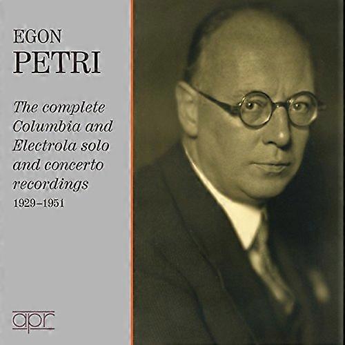 Egon Petri - Columbia Recordings [CD]