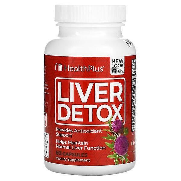 Health Plus Inc., Liver Detox, 60 Capsules