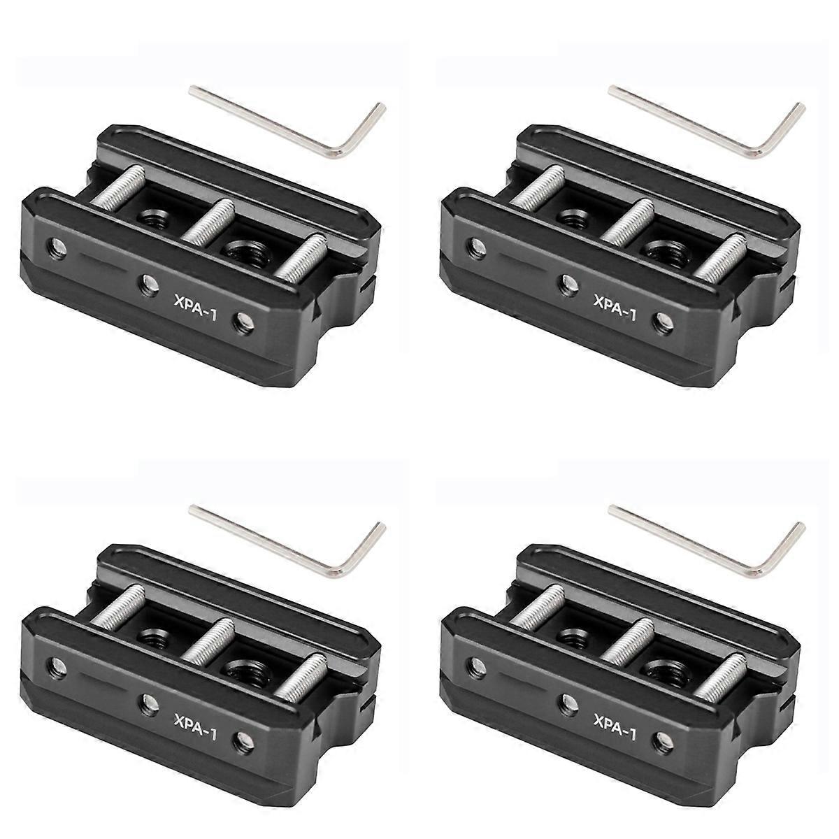 4X Picatinny Arca Plate Picatinny Convert to ARCA Quick Release Plate Rail Hunting Tripod Dovetail M