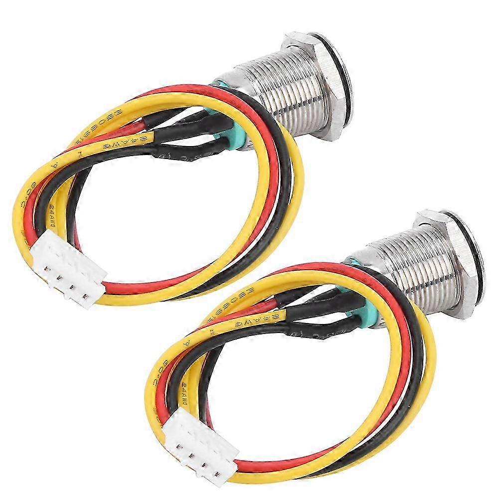 2PCS Scooter Accessory Match Coding Controller Reset Switch Power Supply with Light 3‑6V