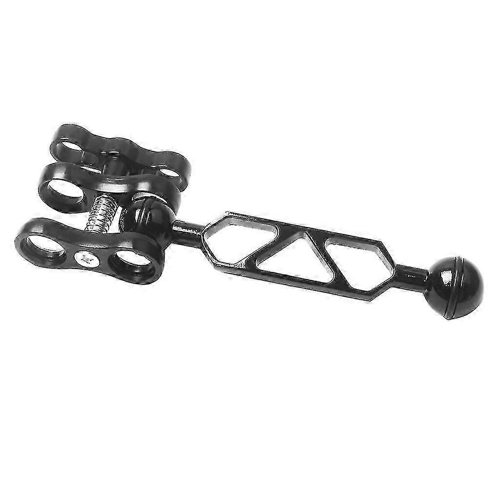 Underwater Camera Mount with Dual Ball Joint Clamp for Diving Light 26s