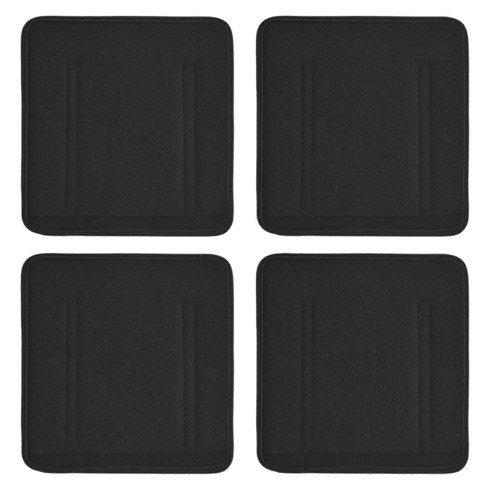 4x Bunk Bed Ladder Pads Soft Bunk Bed Ladder Cover Ladder Not Included Black