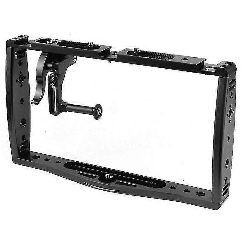 Support de plongée à double poignée, couleur : noir support + obturateur