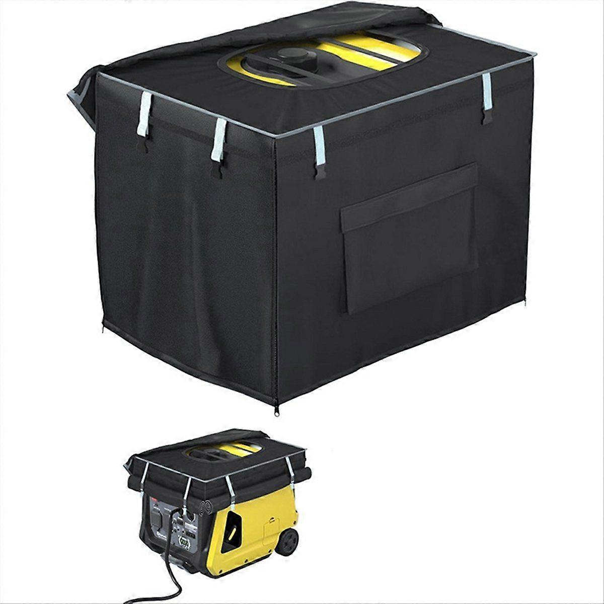 Generator Runing Cover for Universal Most Inverter Generators Made Double Layer Heavy Duty Waterproof Fabric