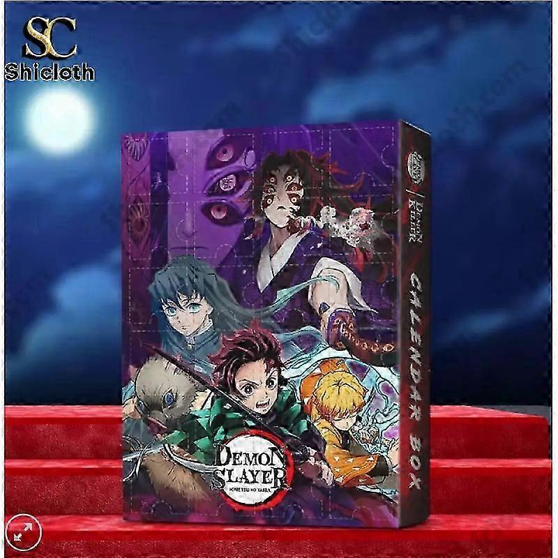 1-3X Demon Slayer Christmas Advent Calendar Blind Box