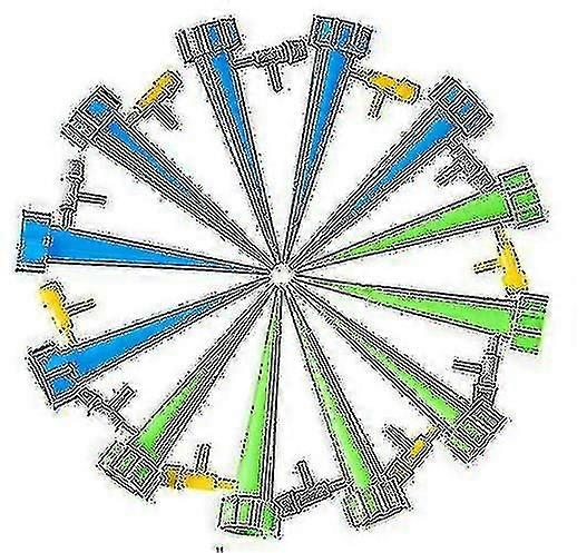 Picos de riego automático Espigas de riego de plantas ajustables automáticos