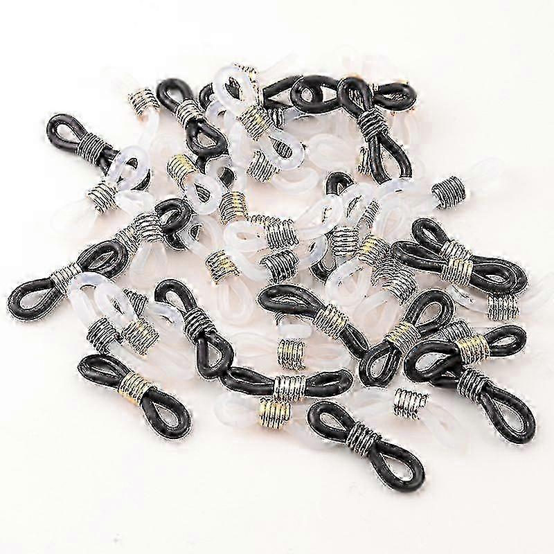 Holder Chain Glasses Ends Spectacle Chain Strap Loop Ends Of Glass Cord Ends Of Eyeglass Chain Holder Silicone Lanyard Strap Diy Bead Linking E miao7