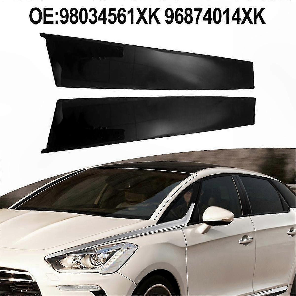 Decorative Door Frame Strip for Car Pillar Panel 2013-2017 Right Side Trim Fit DS5 Models