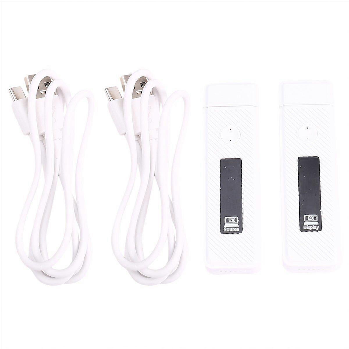 60m Wireless Transmission Video Transmitter and Receiver -Compatible Extender Display Adapter Cable Screen