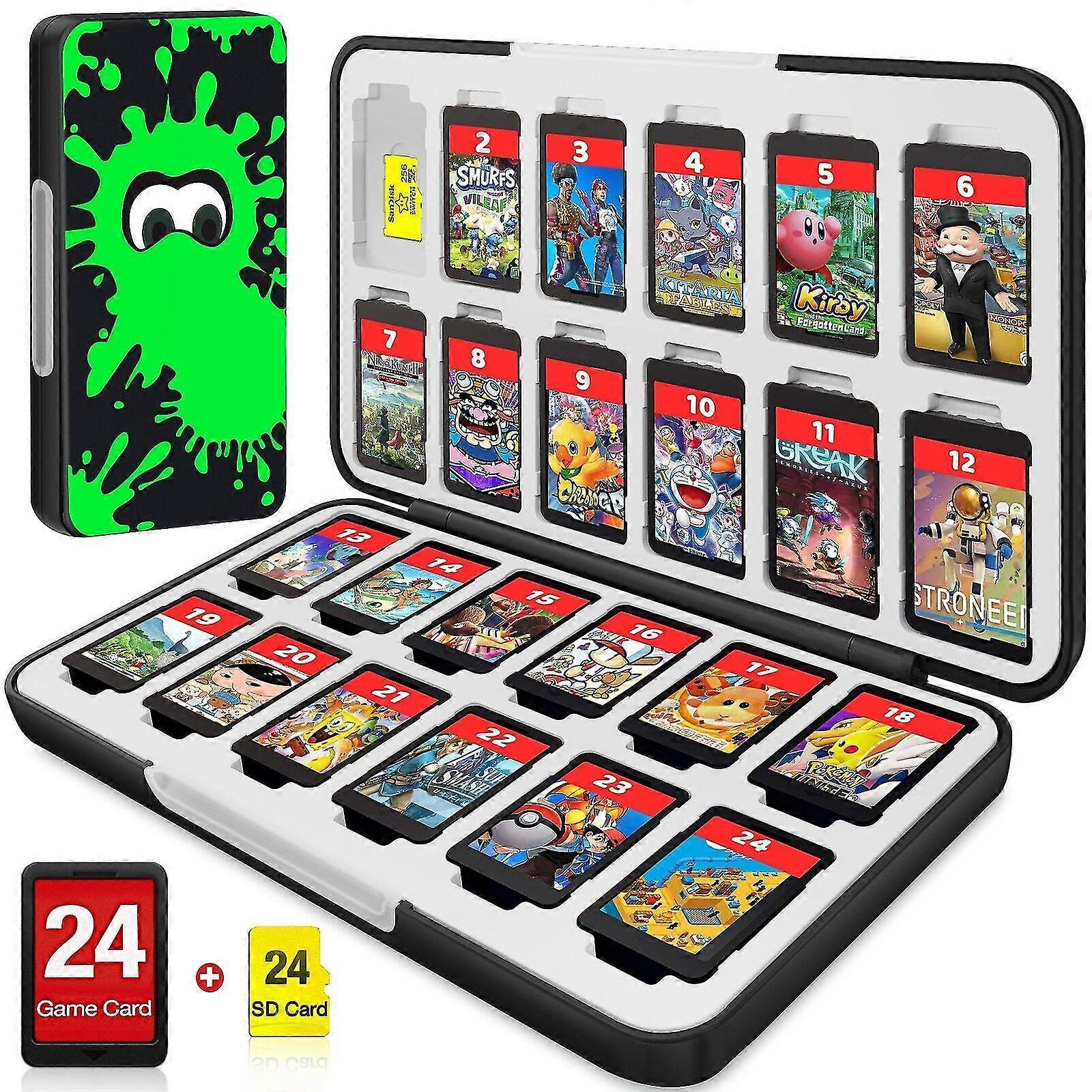 2025 24 In 1 Switch Game Card Case Holder Magnetic For Nintendo Game Card Storage