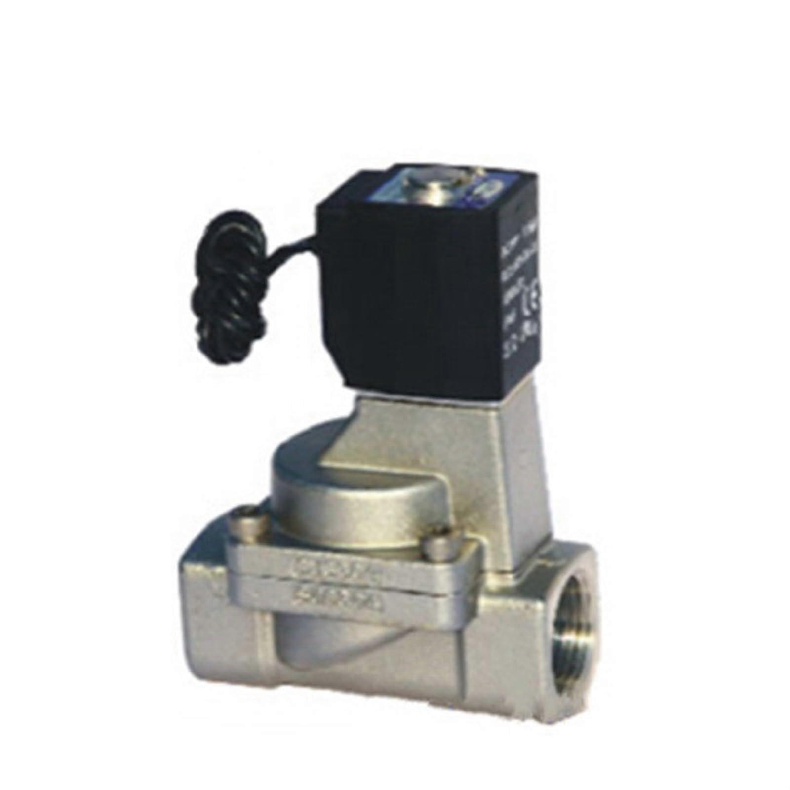 Fluid Control Valve Internally Piloted Normally Closed Grommet Type AC110V