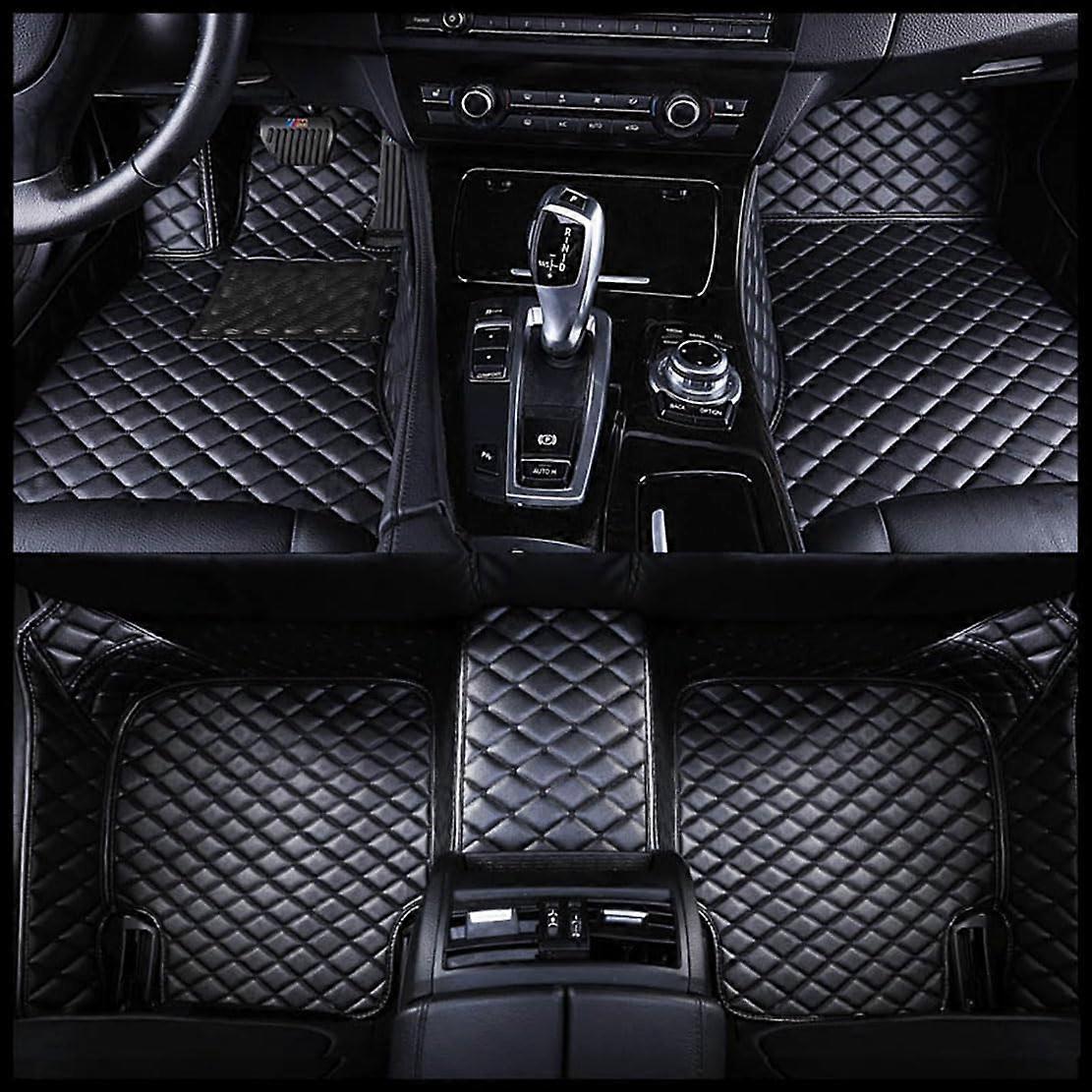 Car Floor Mats for Fabia 20082014, AntiSlip, Black, Custom Fit