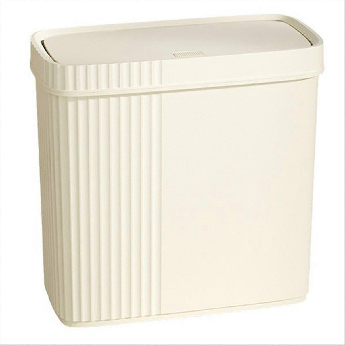 1Pcs Trash Can That Can Be Put in A Small Space. Trash Bin with Lid