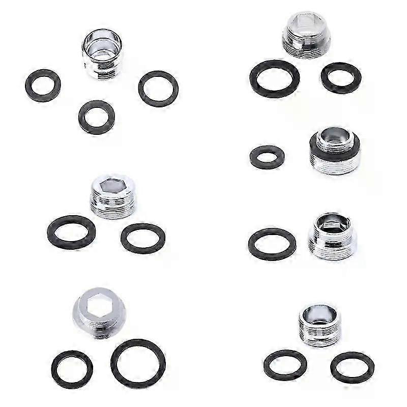 Solid Metal Adaptor Outside Thread Water Saving Kitchen Faucet Tap Aerator Conne