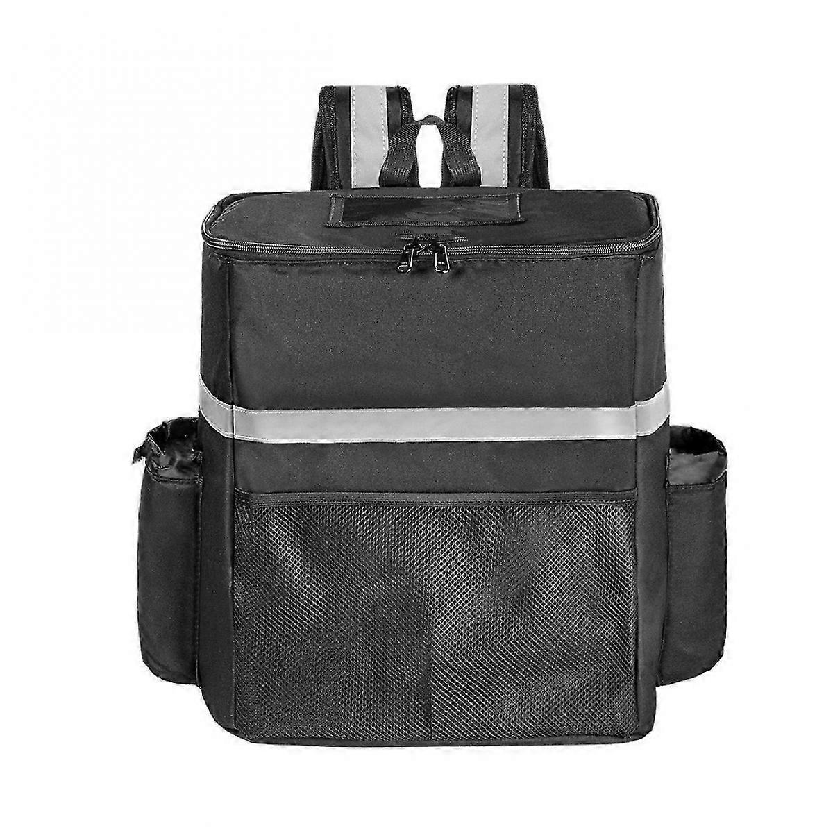 Insulated Large Leakproof Backpack for Uber Eats Delivery, Waterproof, Durable Nylon, Extra Storage Space