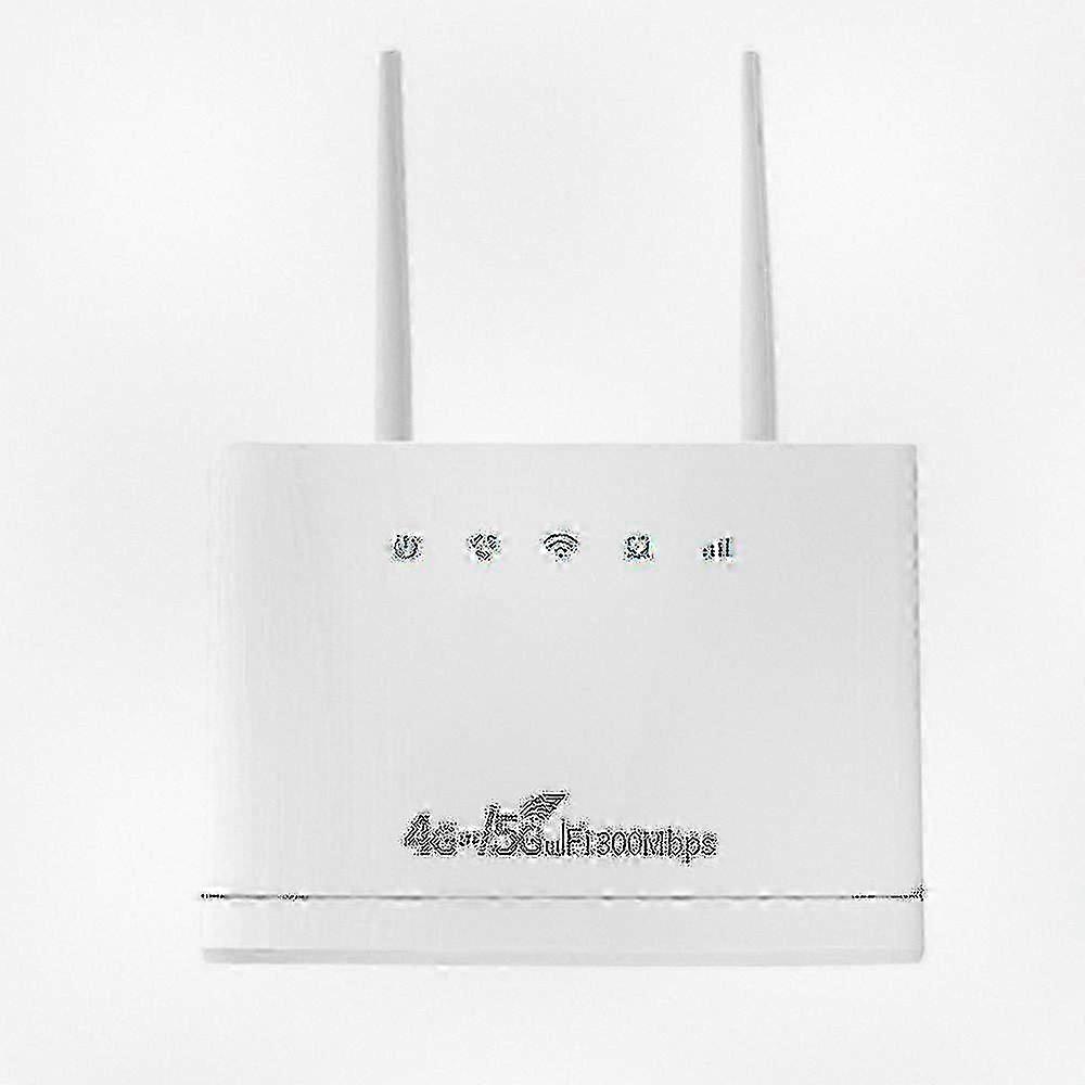 Portable 4G 5G WiFi Router with SIM Card Slot, EU Plug, 300Mbps High Speed Wireless Internet