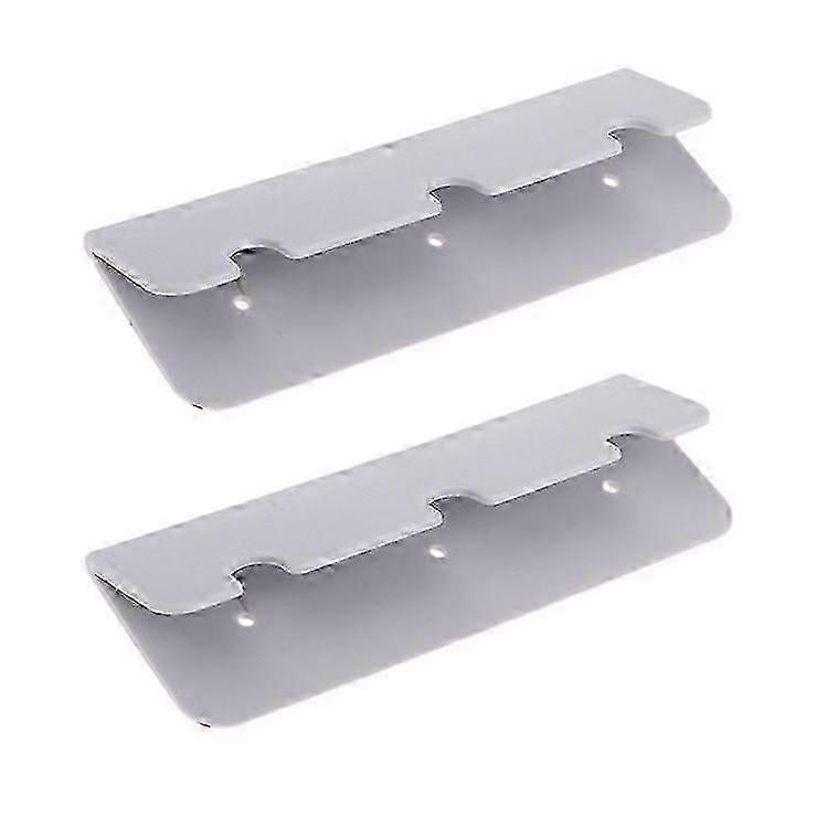 Set of 2 Gray Boat Seat Brackets for Inflatable Boats and Canoes