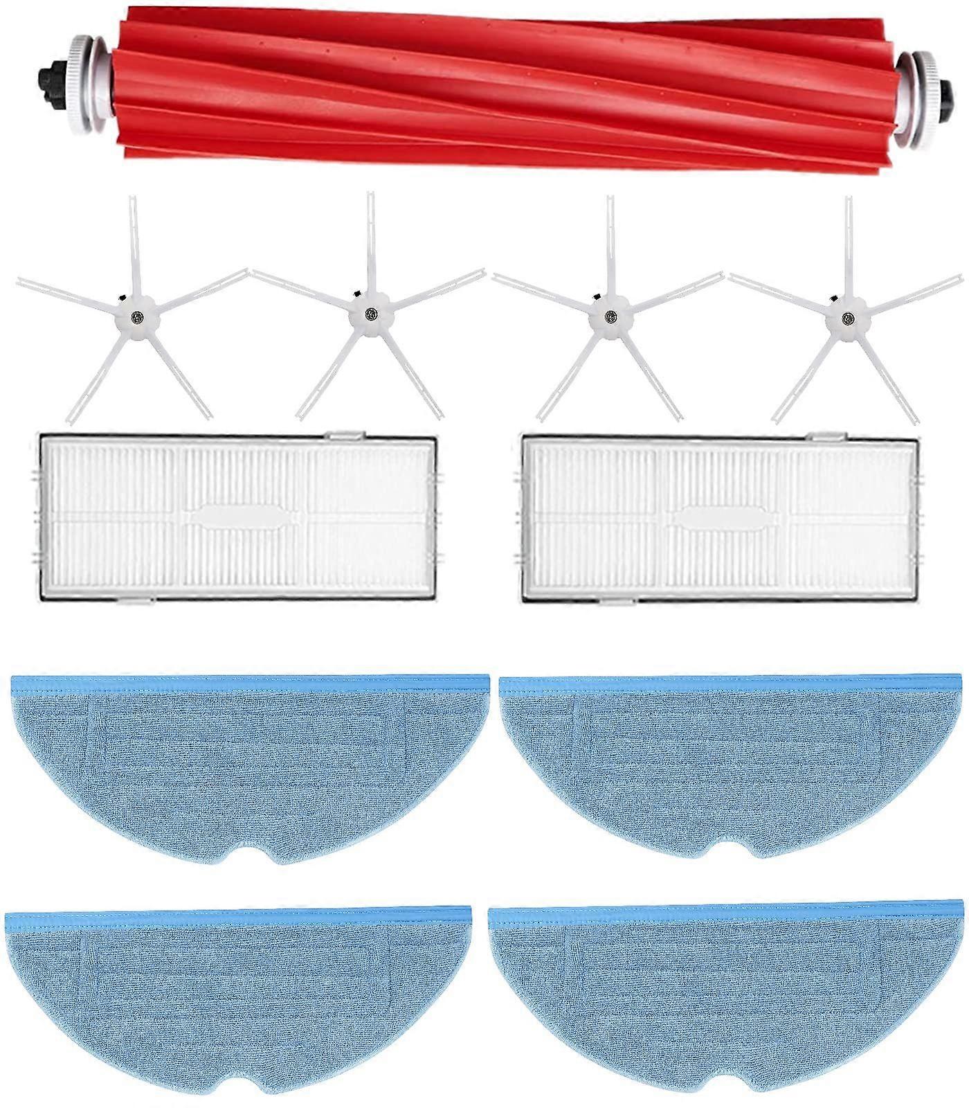 Accessories Kit for Xiaomi Roborock S7 T7 T7S T7 Plus T7S Plus Robot 11 Replacement Parts with 2 Filters, 4 Cleaning Wipes