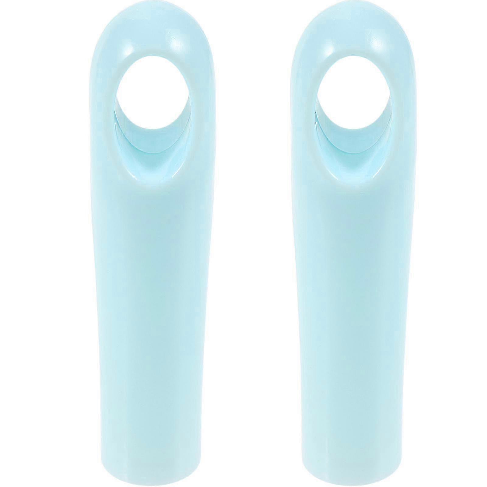 2Pcs Broom Handle End Caps Broom Rod Handle Grip Sweeping Broom Gripping Handle Replacement