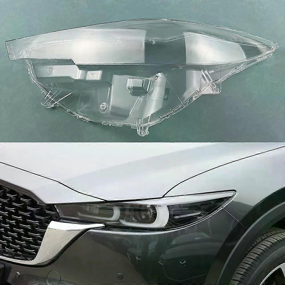 For Mazda CX-5 2022 2023 2024 Headlamp Transparent Cover Headlight Shell Lens Replace The Original Lampshade Plexiglass