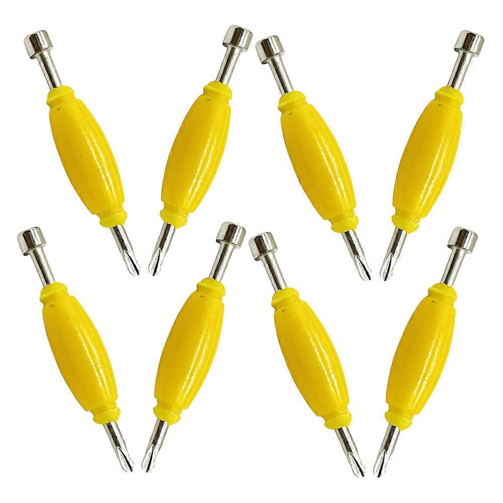 Mini Screwdriver Metal Double Head for DIY Fingerboard Tool 8Pcs Set