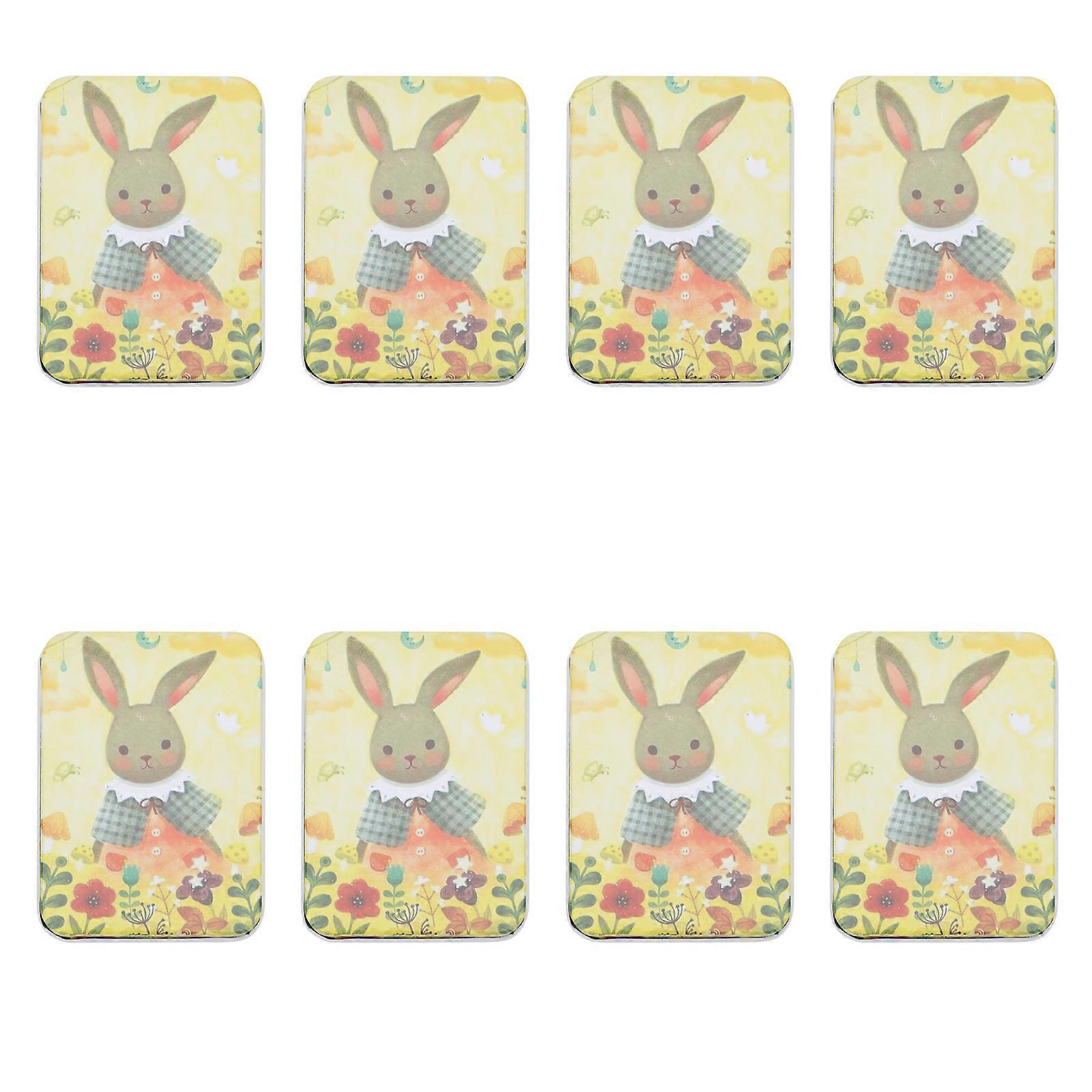 8Pcs Easter Desktop Storage Boxes Delicate Jewelry Holders Portable Storage Cases