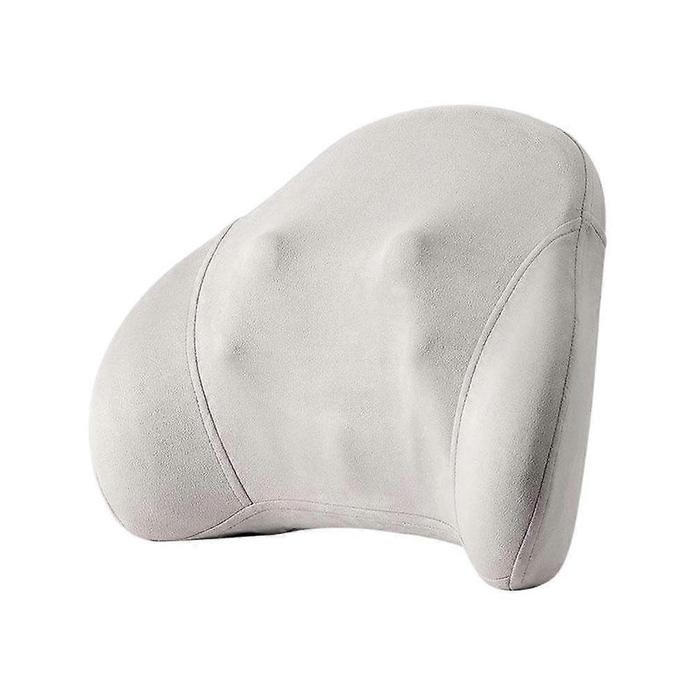 Wireless Waist Massager with Heat 24W Deep Vibration Portable Memory Foam Support for Home Office Car Travel Relief