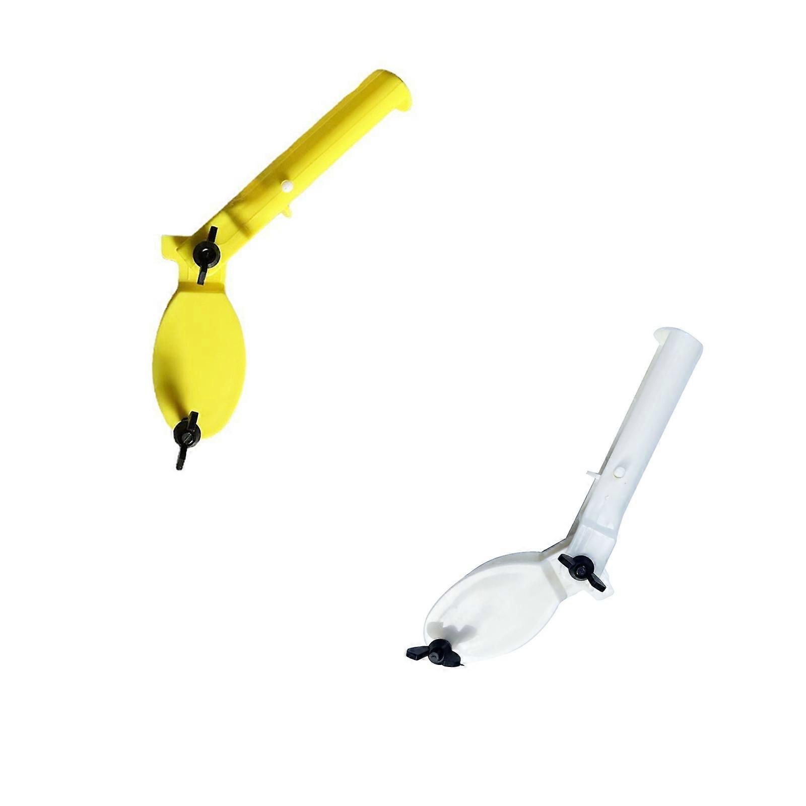 Comfortable Pool Chlorine Dispensing Stick With Secure Tablet Container for Safe Tablet Placement and Easy Maintenances Multicolor