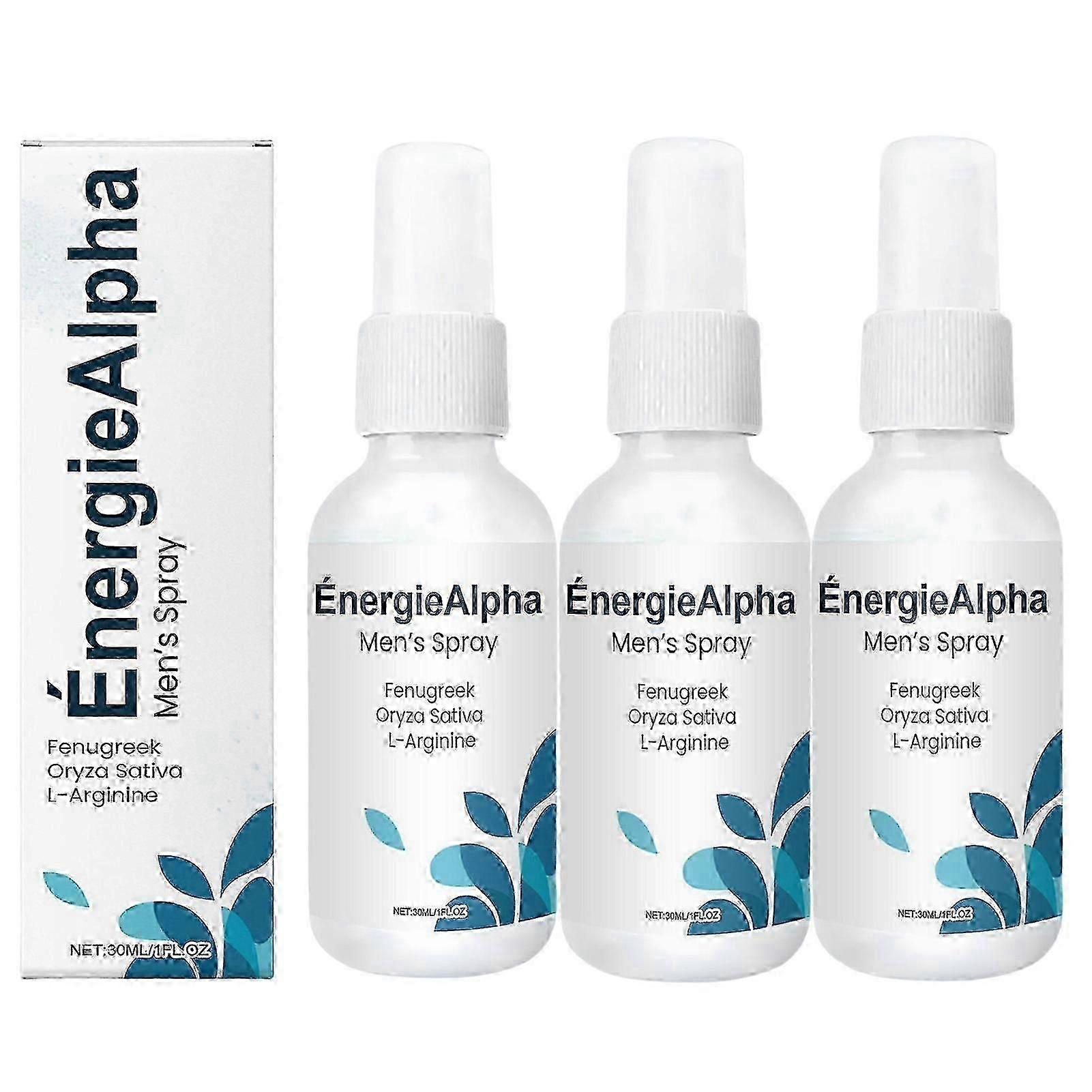 Spray per l'equilibrio maschile 1-3X, spray per uomini massimi per aumentare la fiducia in se stessi e le prestazioni, formula di alghe
