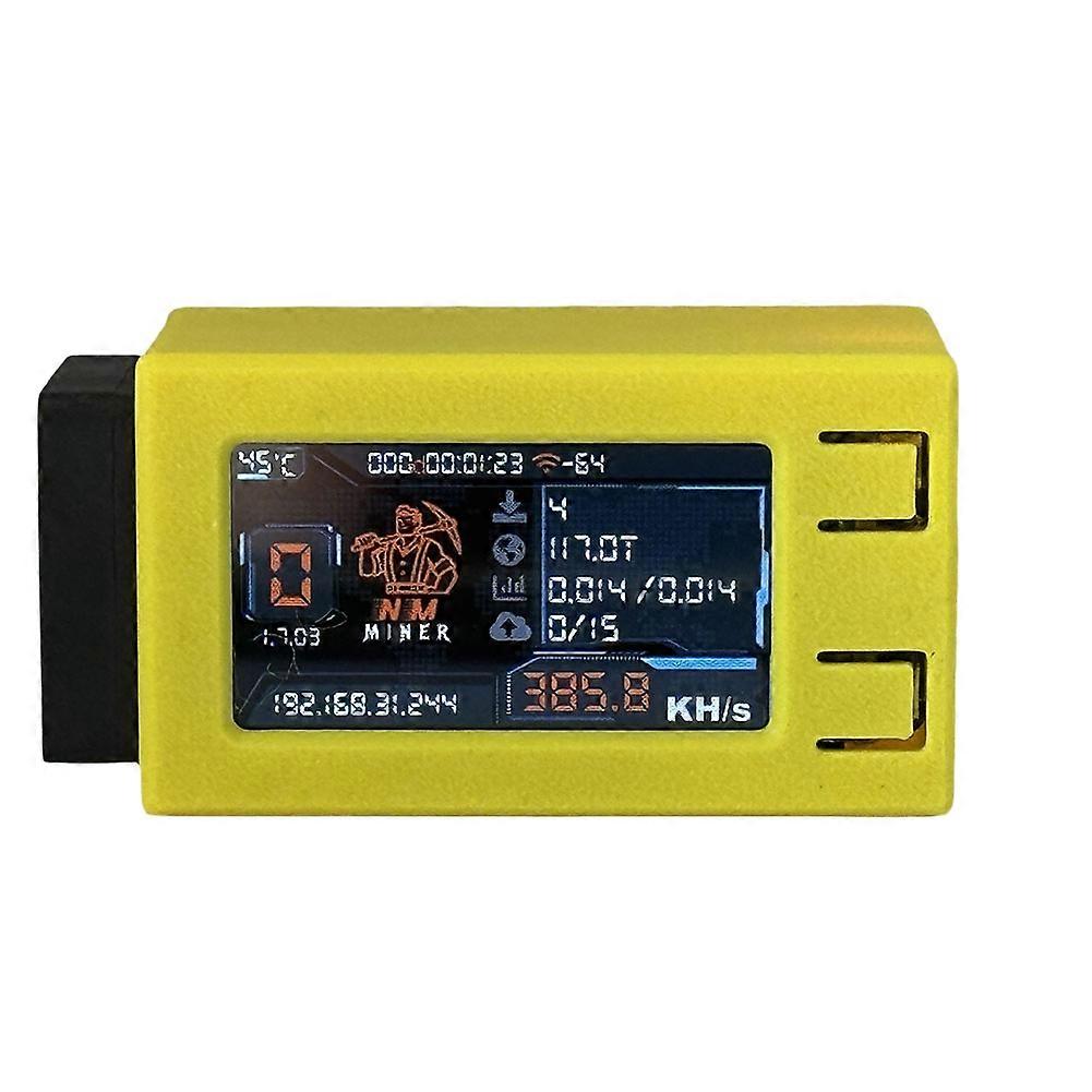 NMMiner Nerdminer V2 Pro Max 390KH/S Solo Lottery Miner with Cool Fan Bitcoin Crypto Miner BTC Miner Nerd Miner