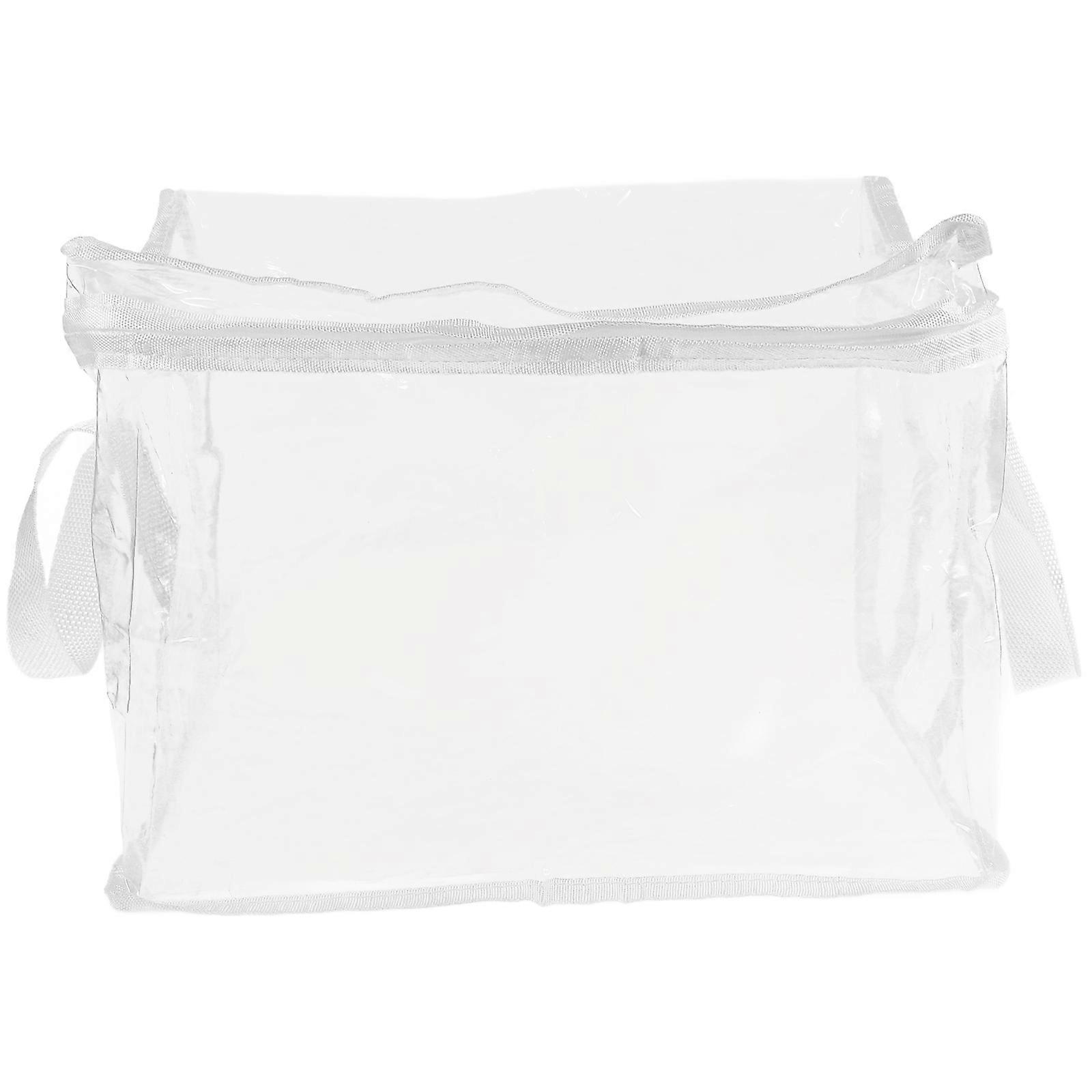Clear Large Toy Storage Bags with Handle for Storage Use