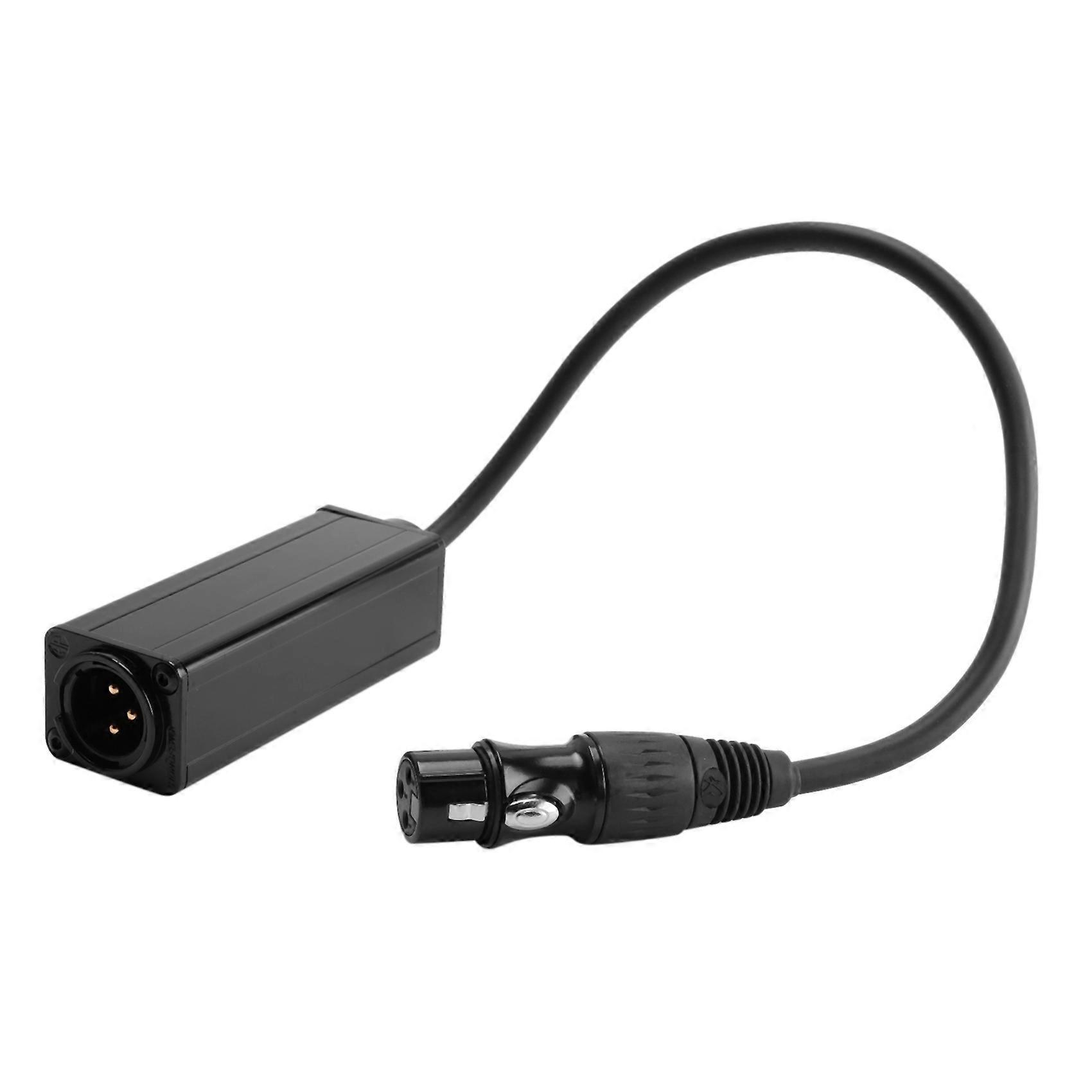 Audio Cable Isolator XLR Eliminates Noise Ground Loop Audio Isolator Anti-Interference Current Soun