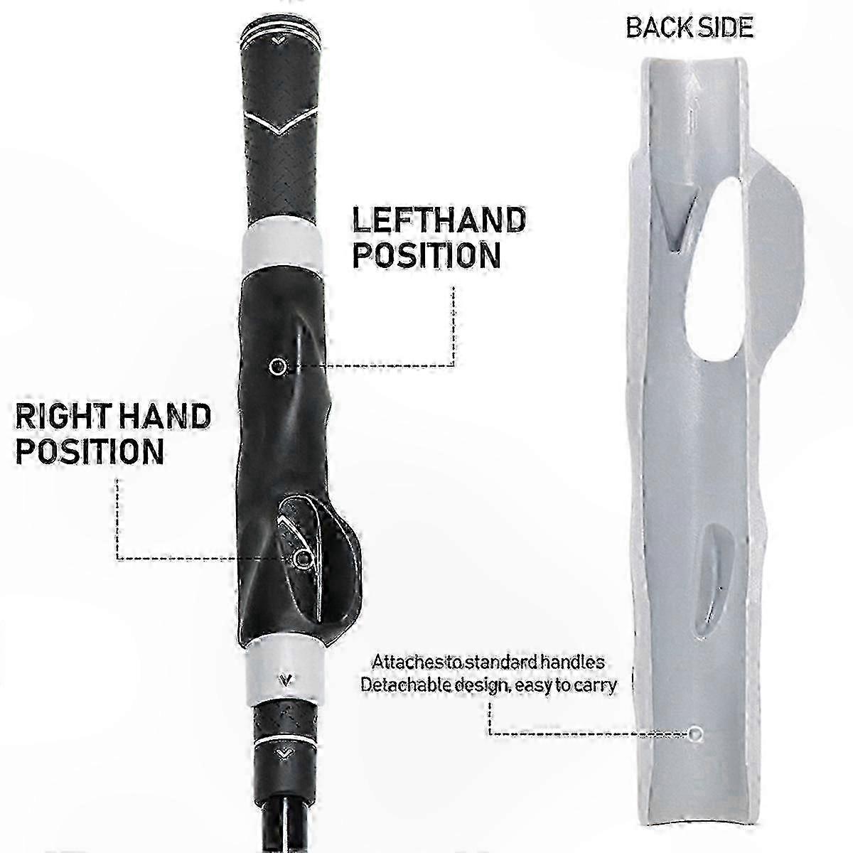 Left Hand Golf Grip Trainer for Swing Practice and Handle Control