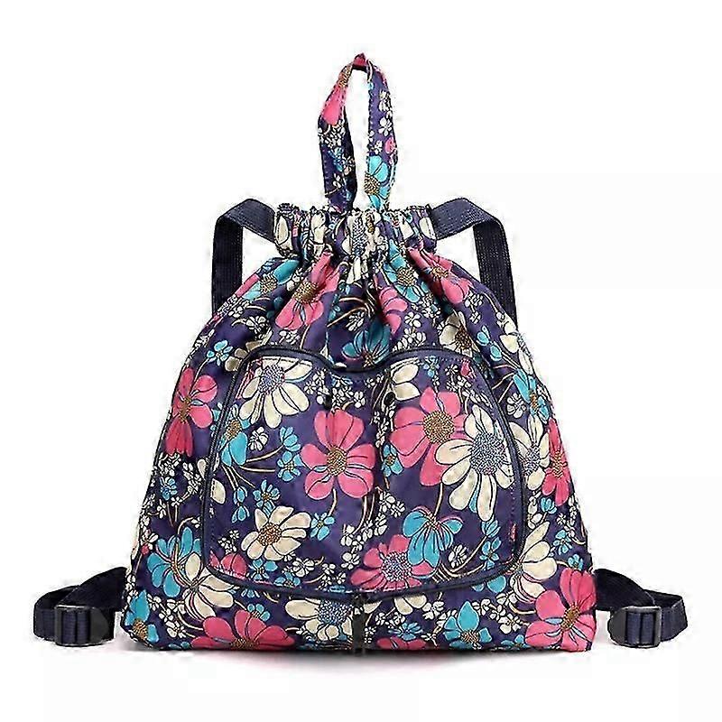 Drawstring Foldable Large Capacity Dry-wet Separation Travel Sports Backpack