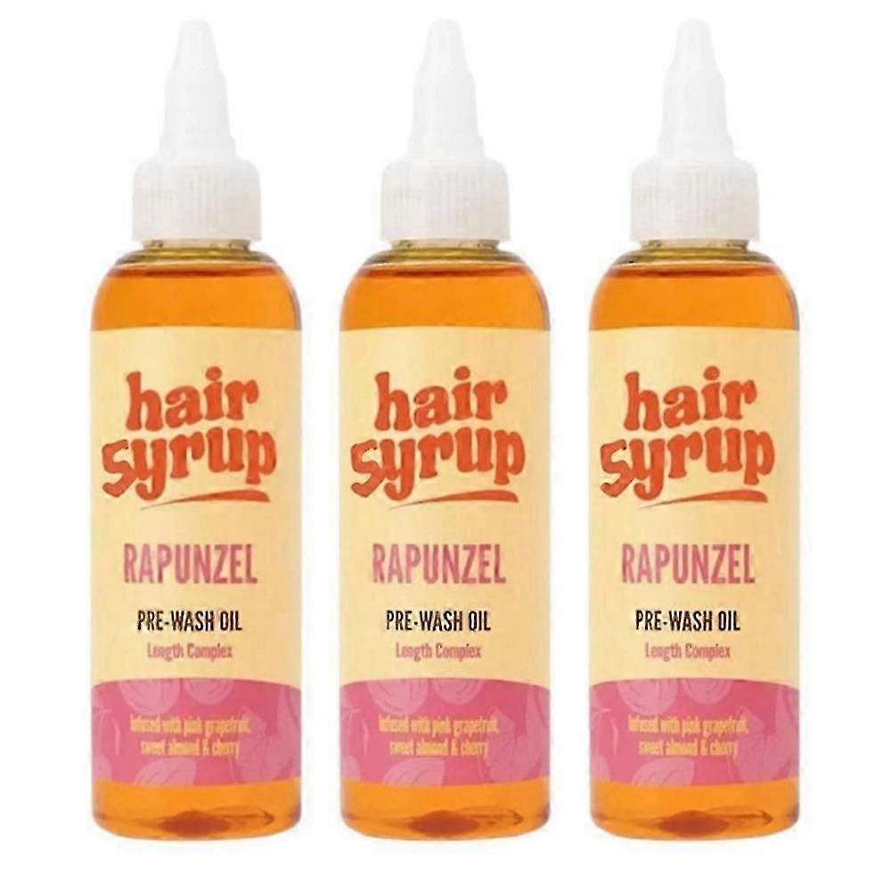 1/2/3x NEWラプンツェルヘアシロッププレウォッシュオイルトリートメントブーストヘアグロース100ml