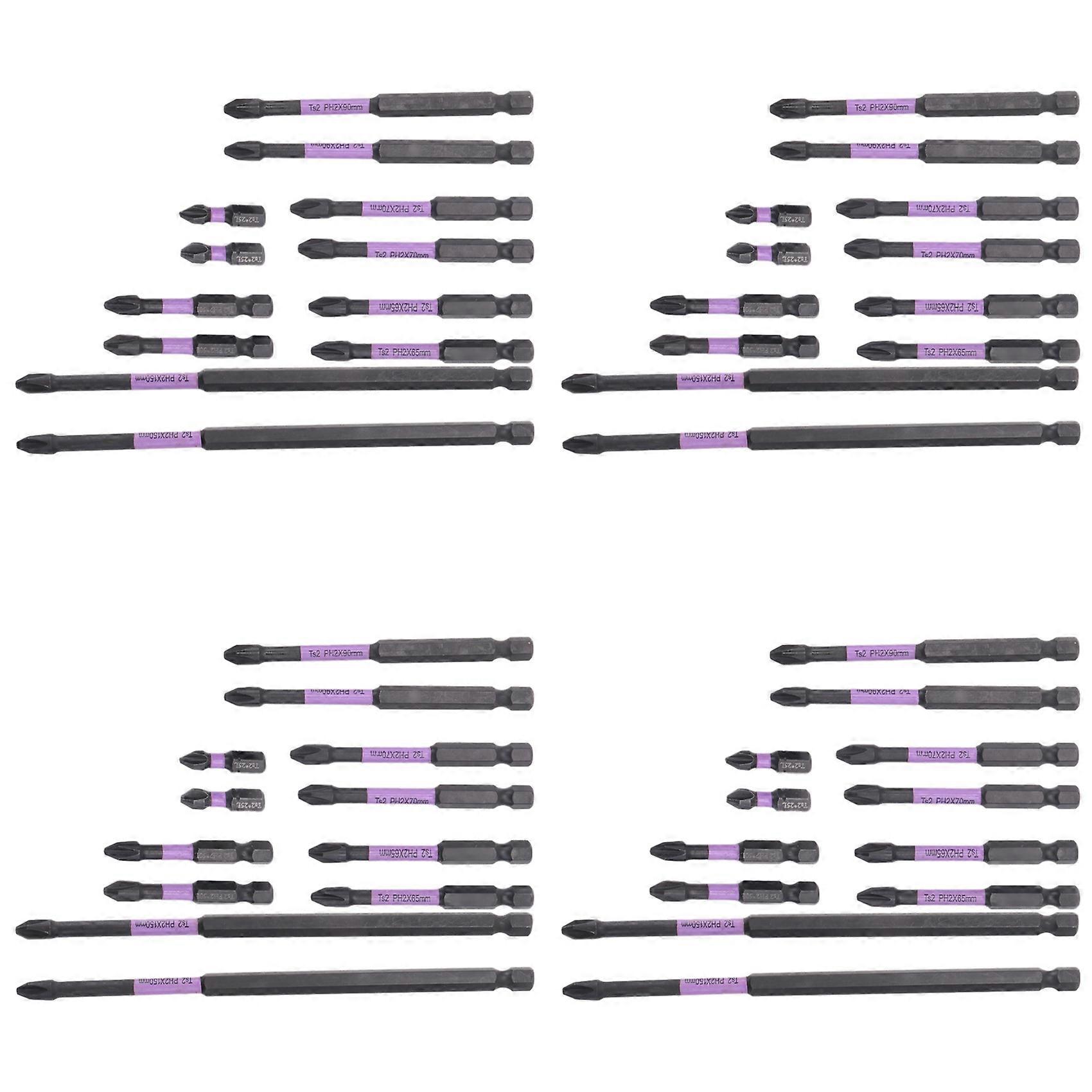 Magnetic Drill Bits D1 Anti-Slip and Shock-Proof Bits with Phillips Screwdriver Bits Magnetic Screwdriver Set (8Set)