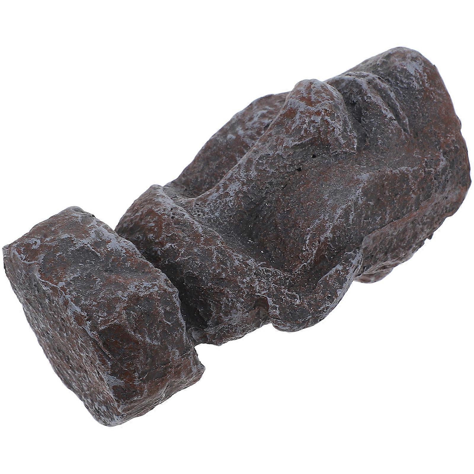 Moai Stone Resin Statue for Terrarium Decoration