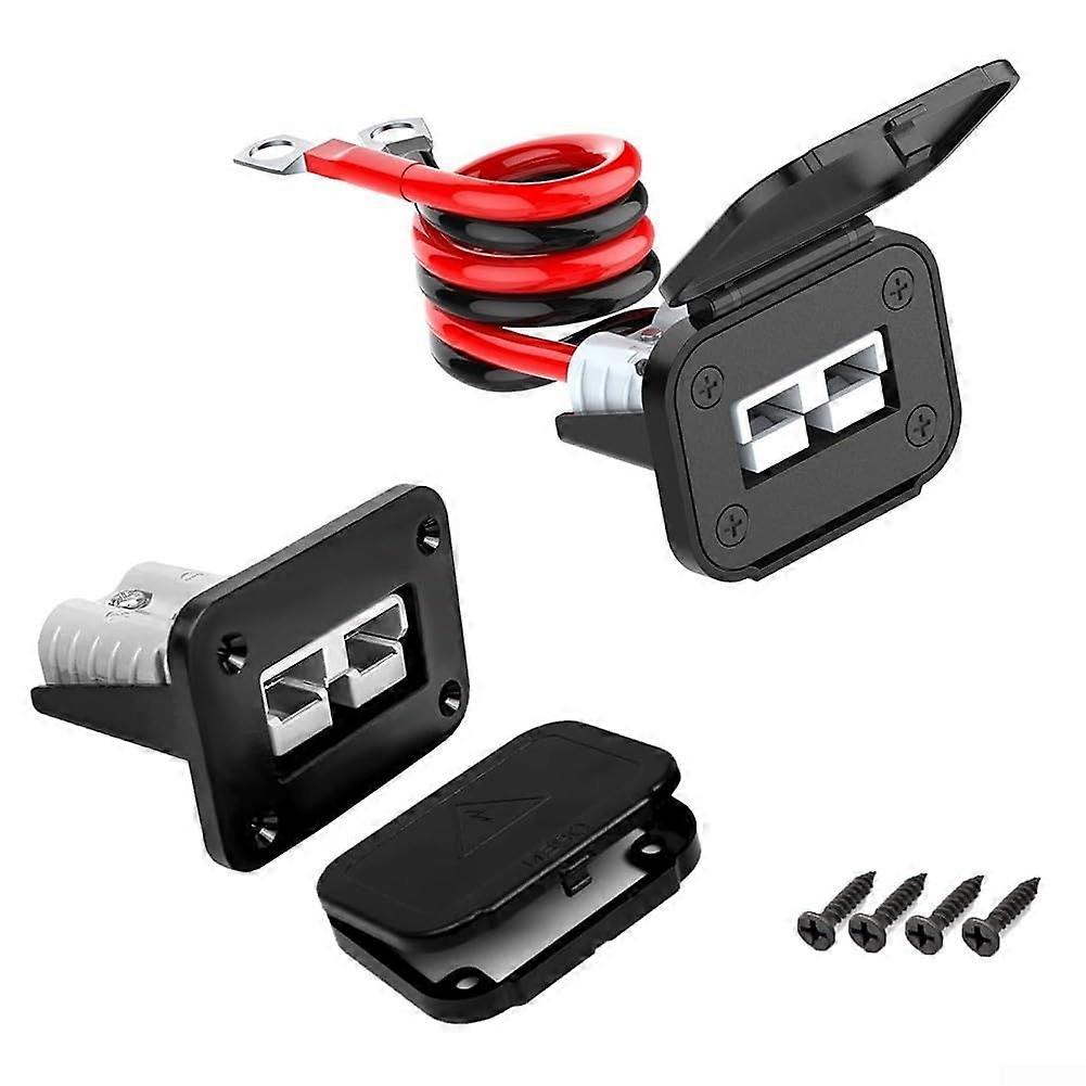 50A Battery Quick Wire Connector For Anderson Connectors Model B For Trailers And Golf Carts